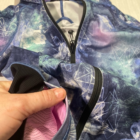 - Ivivva Abstract Colorful Design Girl’s Jacket Size 14 - Picture 8 of 13